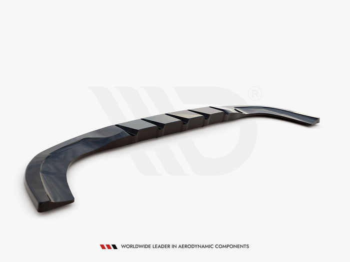 Rear Splitter (Vertical Bars) Mercedes-Benz A Hatchback AMG Line W177 - Maxton Design