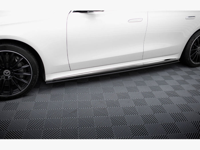 Side Skirts Diffusers Mercedes-Benz S AMG-Line W223 - Maxton Design