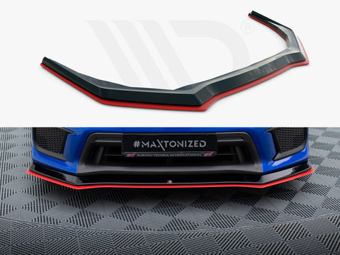 Subaru WRX STI Mk1 Facelift Front Splitter V.1 - Maxton Design