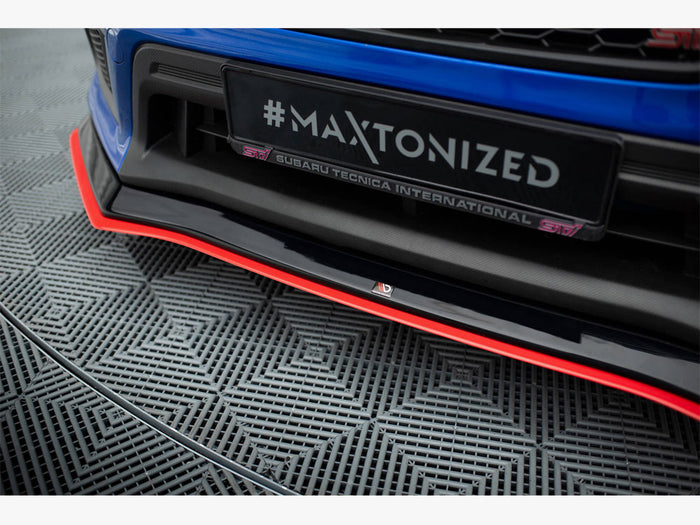 Subaru WRX STI Mk1 Facelift Front Splitter V.1 - Maxton Design