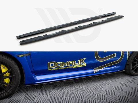 Subaru WRX STI Mk1 Side Skirts Diffusers V.2 - Maxton Design