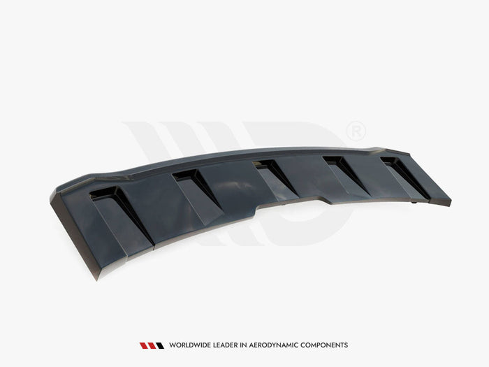 Maxton Design - Central Rear Splitter (Vertical Bars) Audi A5 S-Line F5 Coupe / Sportback