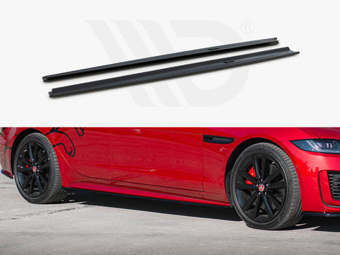 Jaguar XE R-Dynamic X760 Facelift Side Skirts Diffusers - Maxton Design