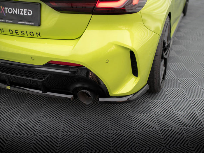 BMW 1 M-Pack / M135i F40 Rear Side Splitters V.11 - Maxton Design