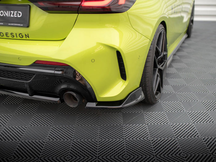 BMW 1 M-Pack / M135i F40 Rear Side Splitters V.9 - Maxton Design