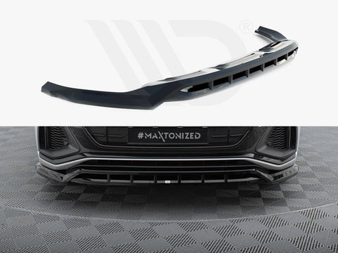 Audi SQ8 / Q8 S-Line Mk1 Front Splitter V.2 - Maxton Design