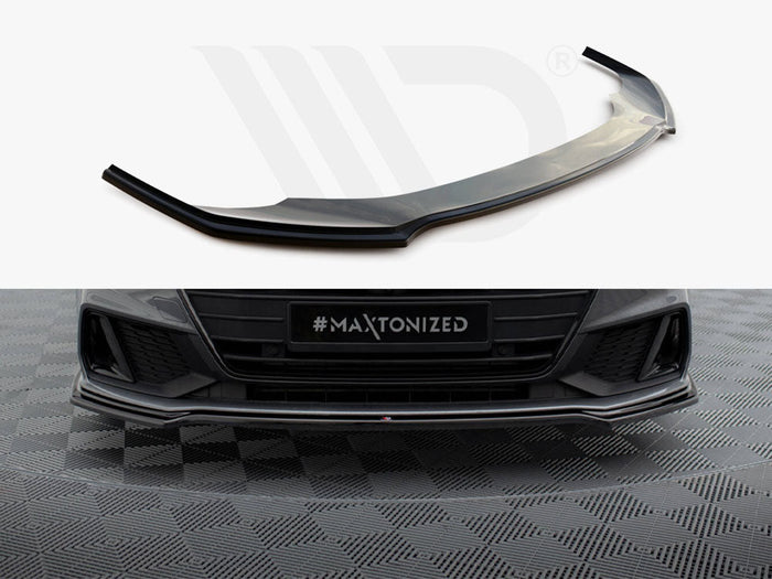 Maxton Design - Front Splitter V.1 Audi A7 S-Line C8 / S7 C8 / C8 Facelift / S7 Facelift