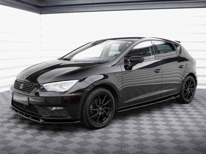 Maxton Design - SIDE SKIRTS SPLITTERS V4 SEAT LEON CUPRA/ FR MK3 FACELIFT (2017-2019)