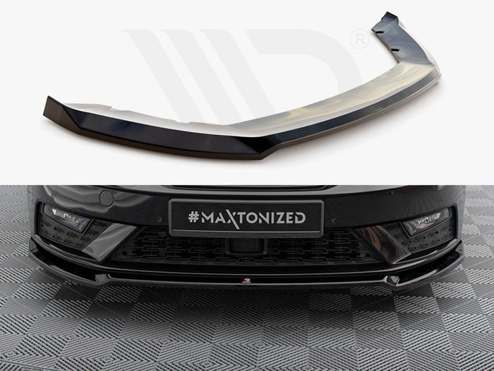 Front Splitter V.2 Seat Leon Mk3 Facelift - Maxton Design