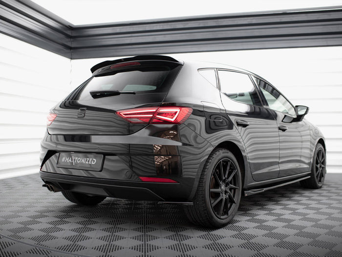 Rear Side Splitters V.1 Seat Leon Hatchback Mk3 Facelift - Maxton Design