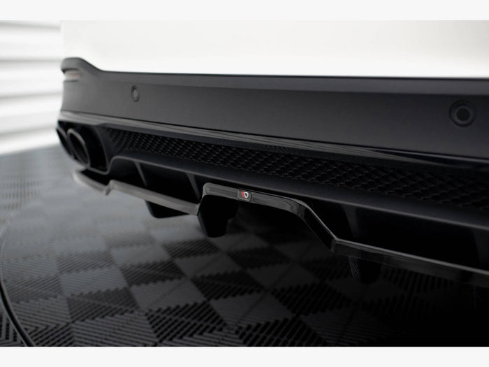 Mercedes-AMG GLE 53 / 63 W167 / W167 Facelift Rear Splitter (Vertical Bars) - Maxton Design