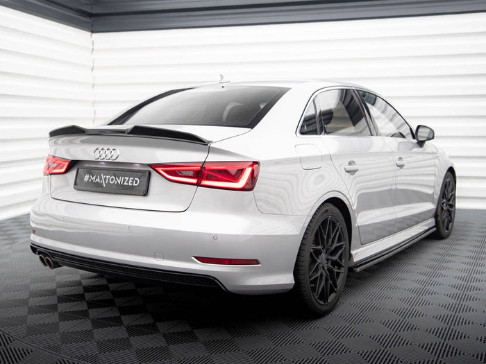 Audi A3 / A3 S-Line / S3 / RS3 Sedan 8V Spoiler CAP 3D - Maxton Design