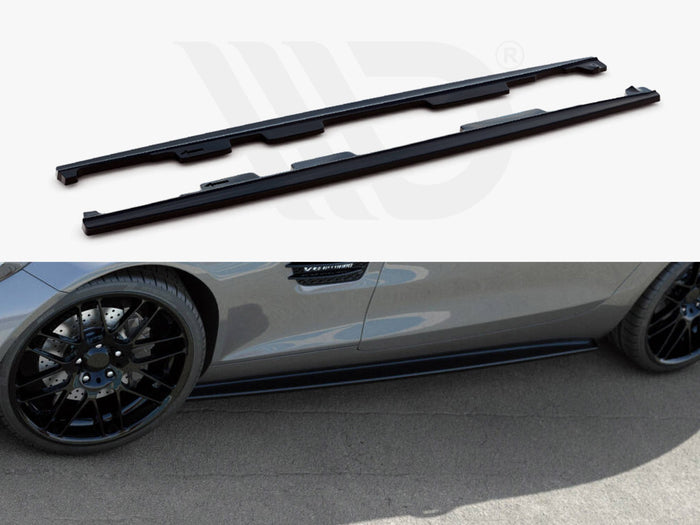 Mercedes-AMG GT / GT S C190 Facelift Side Skirts Diffusers - Maxton Design