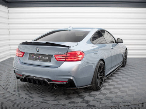 Maxton Design - Rear Side Splitters V.4 BMW 4 Coupe / Gran Coupe M-Sport F32 / F36