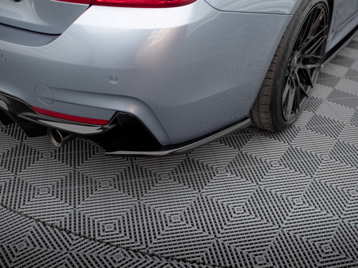BMW 4 Coupe / Gran Coupe M-Sport F32 / F36 Rear Side Splitters V.4 - Maxton Design