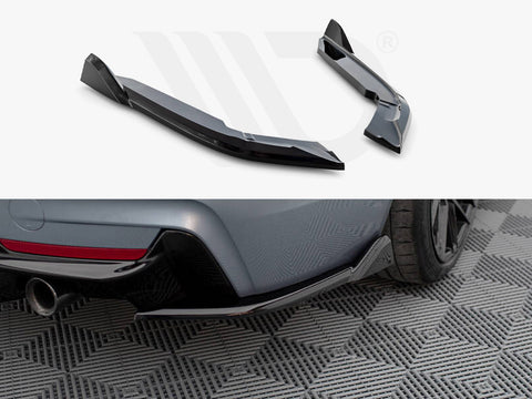 BMW 4 Coupe / Gran Coupe M-Sport F32 / F36 Rear Side Splitters V.5 - Maxton Design
