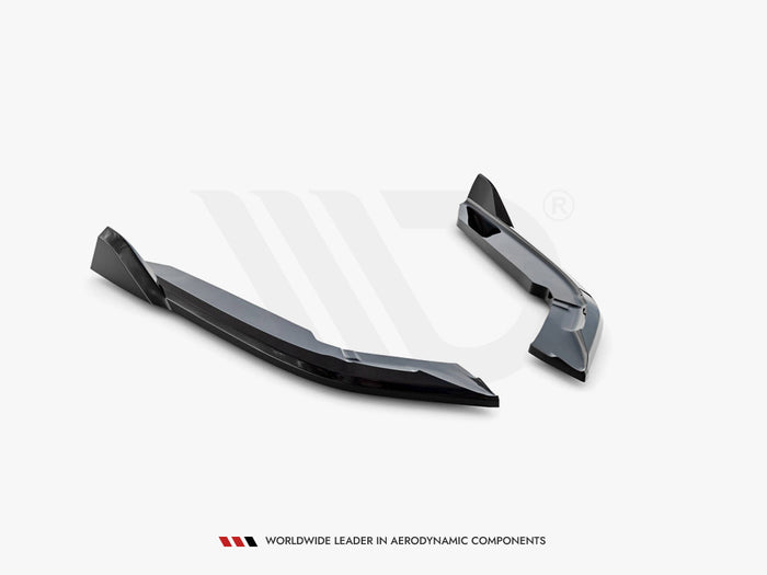 BMW 4 Coupe / Gran Coupe M-Sport F32 / F36 Rear Side Splitters V.5 - Maxton Design