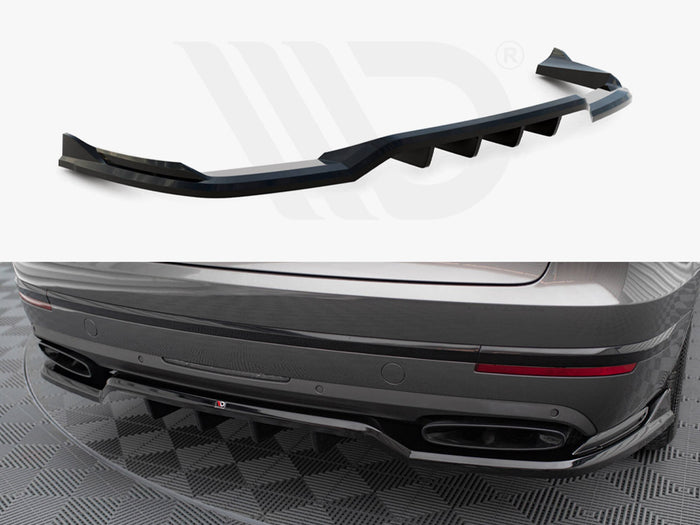 Bentley Bentayga Mk1 Central Rear Splitter (Vertical Bars) - Maxton Design
