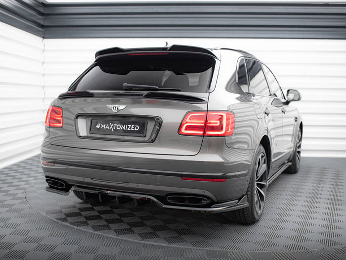 Bentley Bentayga Mk1 Central Rear Splitter (Vertical Bars) - Maxton Design