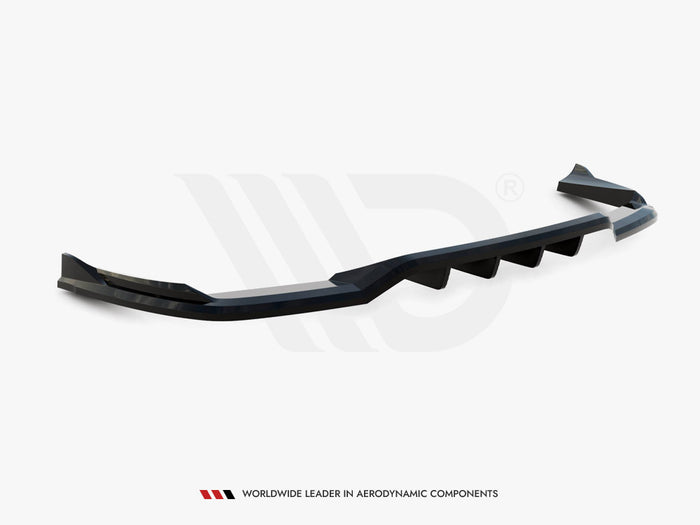 Bentley Bentayga Mk1 Central Rear Splitter (Vertical Bars) - Maxton Design