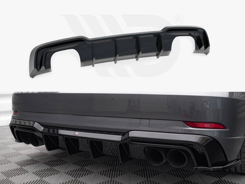 Audi S3 Sportback 8V Facelift Rear Valance - Maxton Design