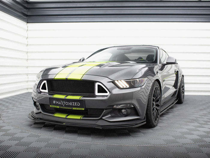 Maxton Design - Front Splitter Ford Mustang GT Mk6