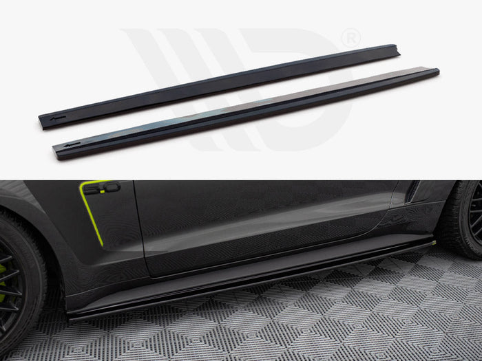 Maxton Design - Side Skirts Diffusers Ford Mustang GT Mk6