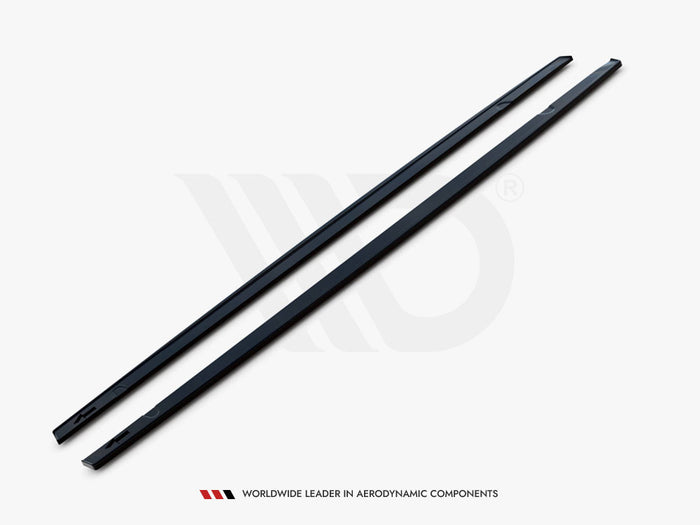 Volkswagen Golf GTI / GTE / GTI Clubsport / R-Line Mk8 Side Skirts Diffusers V.4 - Maxton Design
