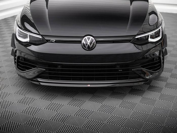 Volkswagen Golf R Mk8 Front Splitter V.7 - Maxton Design