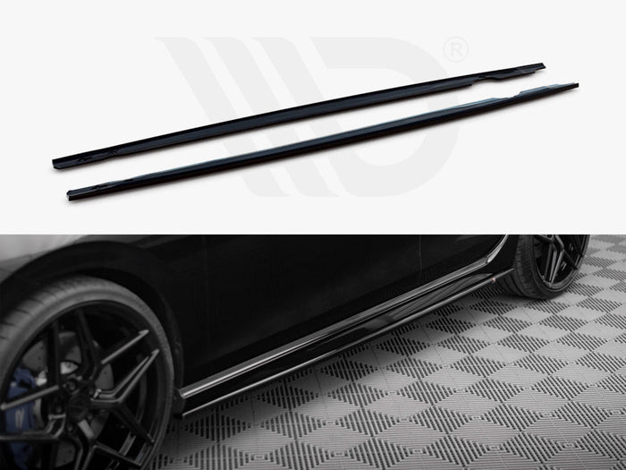 Volkswagen Golf R Mk8 Side Skirts Diffusers V.3 - Maxton Design