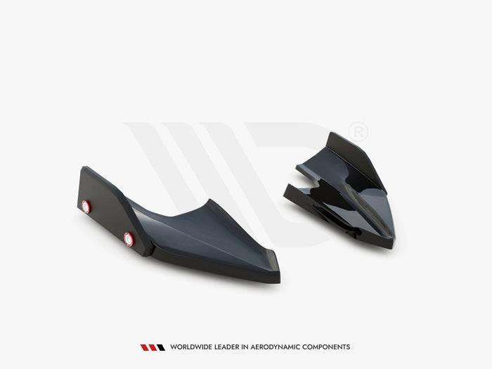 Volkswagen Golf R Mk8 Rear Side Splitters V.5 + Flaps - Maxton Design