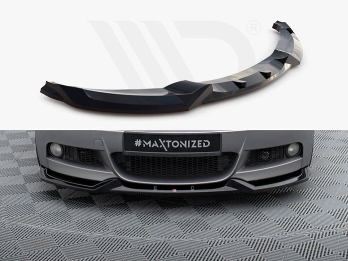 BMW 1 M-Pack E82 Front Splitter V.1 - Maxton Design