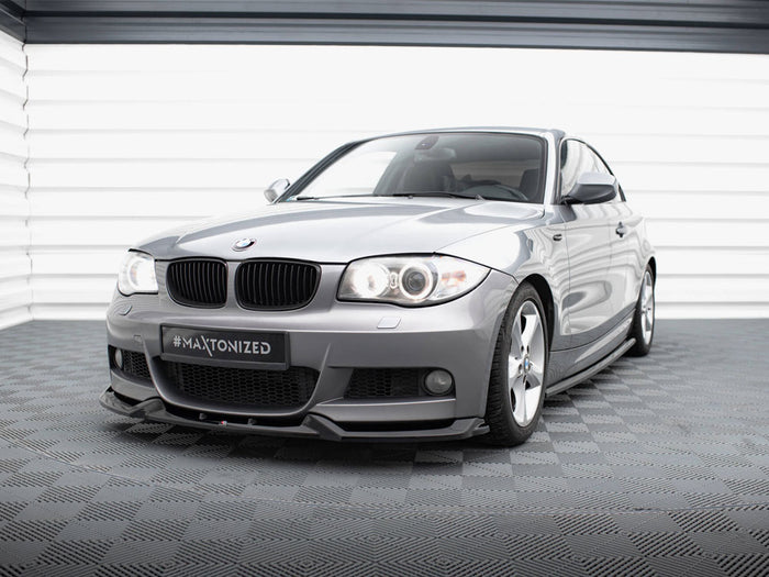BMW 1 M-Pack E82 Front Splitter V.1 - Maxton Design