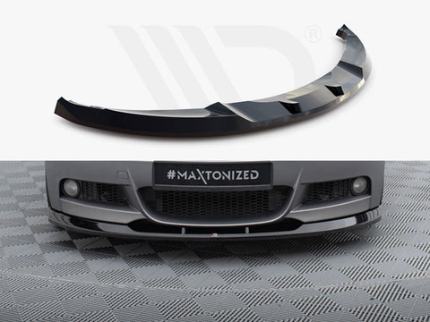 BMW 1 M-Pack E82 Front Splitter V.2 - Maxton Design