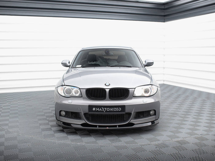 BMW 1 M-Pack E82 Front Splitter V.2 - Maxton Design