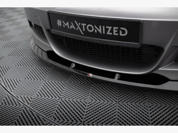 BMW 1 M-Pack E82 Front Splitter V.2 - Maxton Design