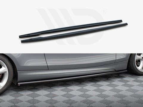 BMW 1 M-Pack E82 Side Skirts Diffusers - Maxton Design