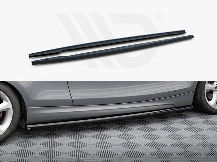 BMW 1 M-Pack E82 Side Skirts Diffusers - Maxton Design