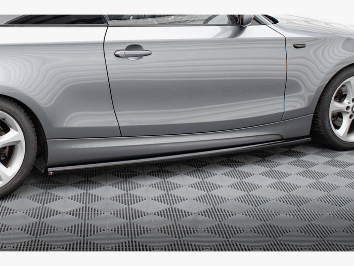 BMW 1 M-Pack E82 Side Skirts Diffusers - Maxton Design