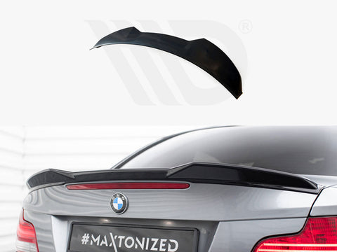 BMW 1 M-Pack E82 Spoiler CAP 3D - Maxton Design