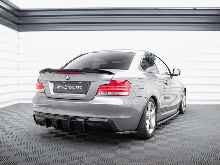 BMW 1 M-Pack E82 Spoiler CAP 3D - Maxton Design