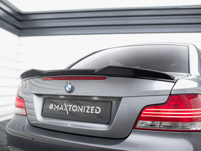 BMW 1 M-Pack E82 Spoiler CAP 3D - Maxton Design
