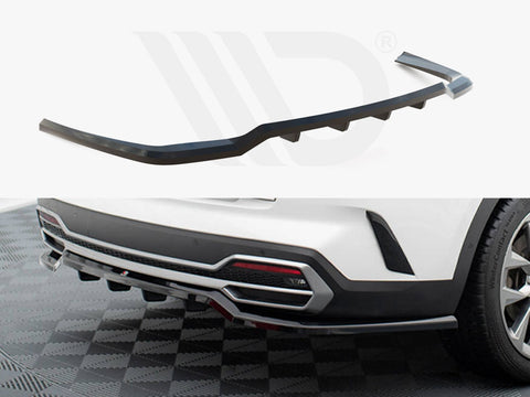 Kia Sorento Mk4 Central Rear Splitter (Vertical Bars) - Maxton Design