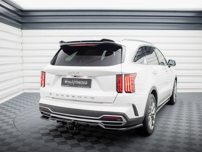 Kia Sorento Mk4 Central Rear Splitter (Vertical Bars) - Maxton Design