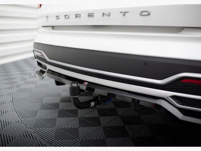 Kia Sorento Mk4 Central Rear Splitter (Vertical Bars) - Maxton Design
