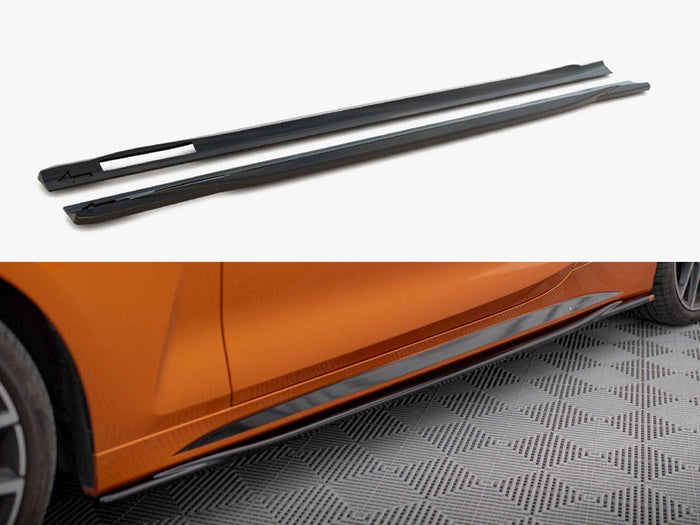 Maxton Design - Side Skirts Diffusers V.3 BMW 4 M-Pack / M440i G22 / G23 / G22 Facelift / G23 Facelift