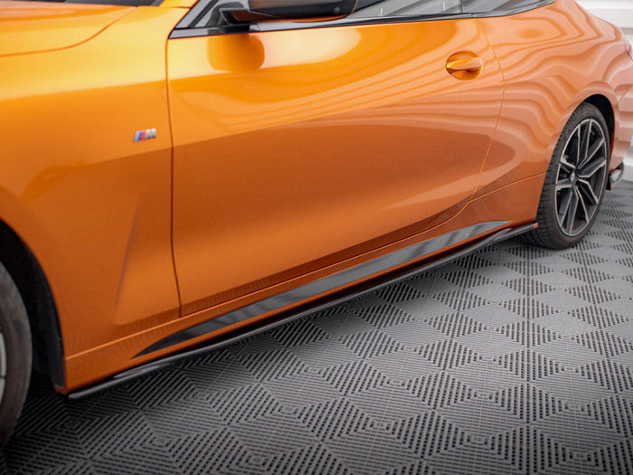 Maxton Design - Side Skirts Diffusers V.3 BMW 4 M-Pack / M440i G22 / G23 / G22 Facelift / G23 Facelift