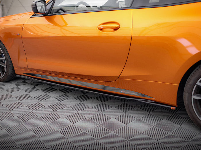 Maxton Design - Side Skirts Diffusers V.3 BMW 4 M-Pack / M440i G22 / G23 / G22 Facelift / G23 Facelift