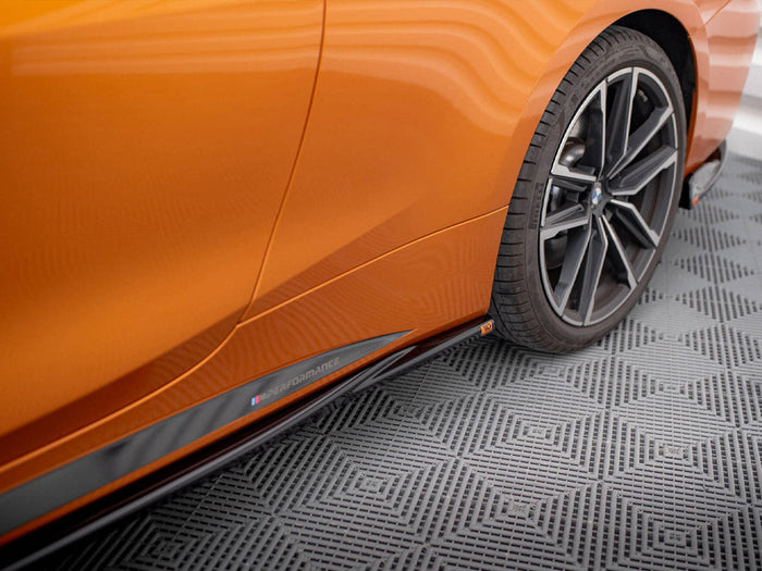 Maxton Design - Side Skirts Diffusers V.3 BMW 4 M-Pack / M440i G22 / G23 / G22 Facelift / G23 Facelift