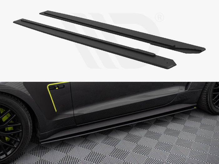 Maxton Design - Street PRO Side Skirts Diffusers Ford Mustang GT Mk6